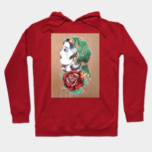 Gypsy Girl Tattoo Design Hoodie